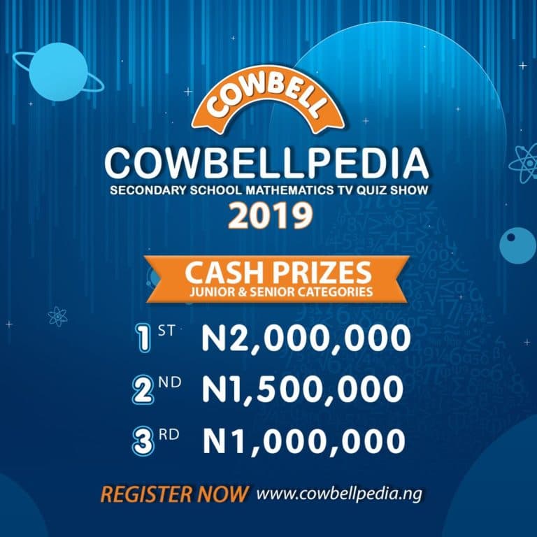 56,000 Students Sit for 2019 Cowbellpedia Stage One Examination