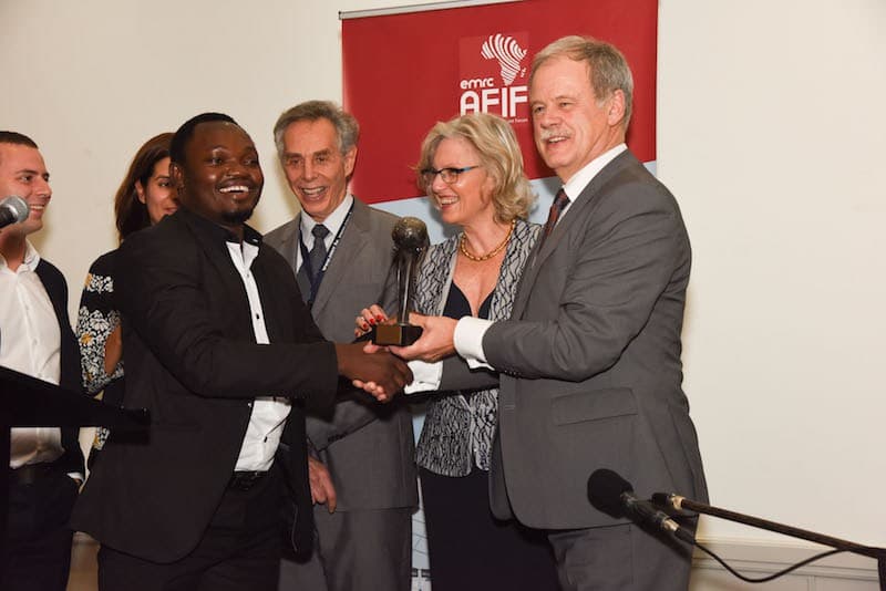 2017 Africa Finance & Investment Forum (AFIF) Entrepreneurship Award-USD$10,000