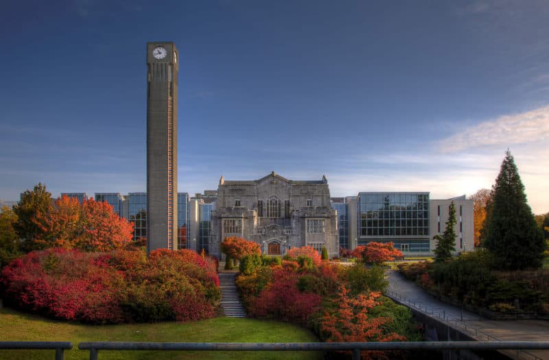 University of British Columbia Doctoral Scholarships to Study in Canada