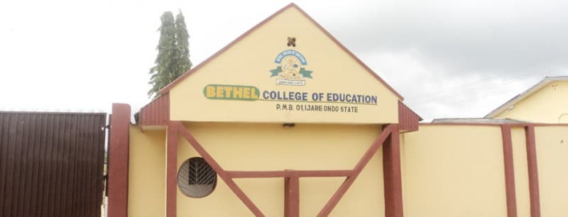 List of Courses Offered at Bethel College of Education, Ijare, Ondo State