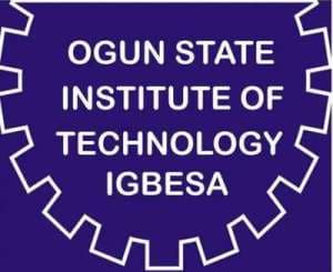 List of Courses Offered at Ogun State Institute of Technology (OGITECH)