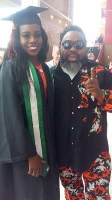 Ras Kimono’s Daughter Graduates From American University [Photo]