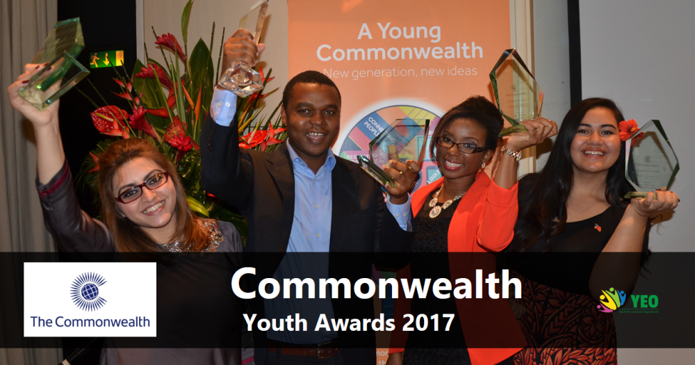 2017 Commonwealth Youth Award in United Kingdom