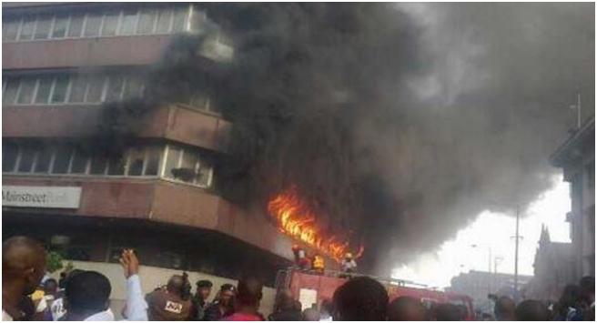 Fire Outbreak Razed Down UNIJOS Library