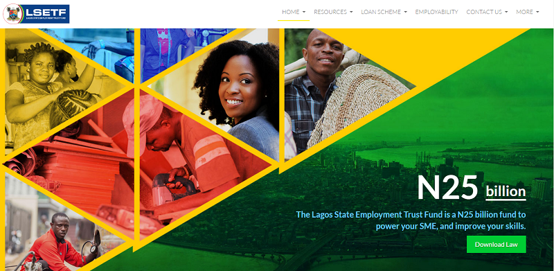 2017 Lagos State Employment Trust Fund for Entrepreneurs