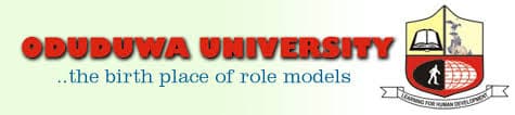 Oduduwa University 2016 Admission Screening Exercise & Registration Details