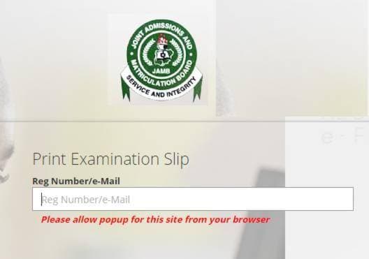JAMB 2025 UTME Exam Slip Printing Begins | See How to Print Your Exam Slip Here