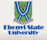 EBSU Work Study Programme and Part-Time Degree Admission