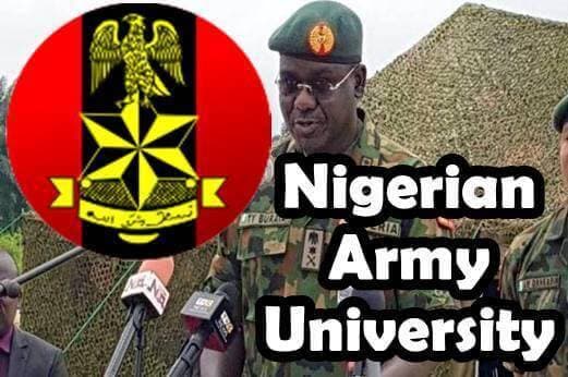 Nigerian Army University Post UTME / DE Screening Form, 2025/2026 Session
