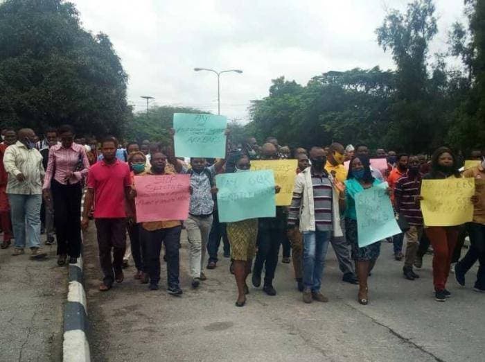Benue State Students Protest Prolonged ASUU Strike