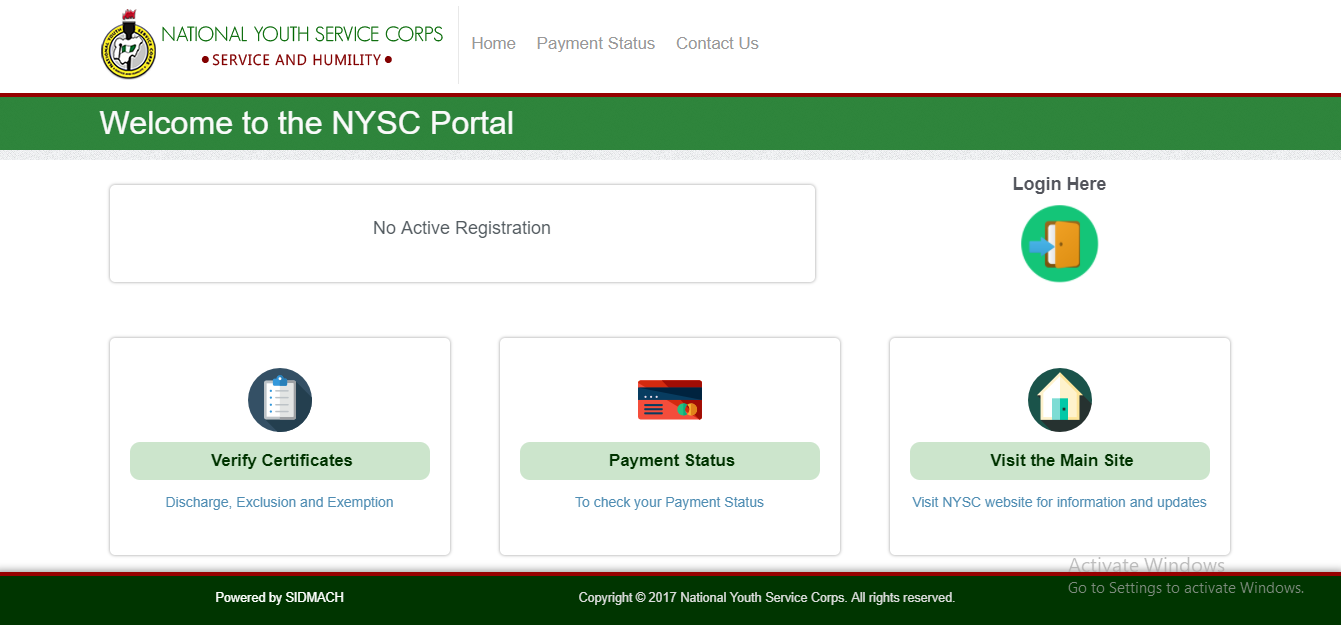 NYSC 2025 Batch A Stream I Registration Commences