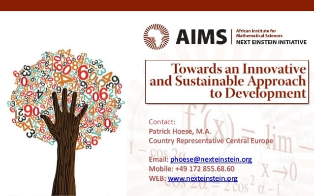 Study in South Africa: 2017 AIMS PhD Scholarships in Mathematical Sciences for Africans
