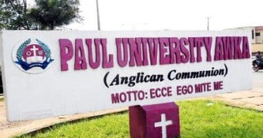 Paul University 2016/2017 UTME/D.E Admission Screening Exercise (Registration Details)