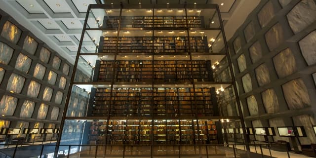 Study in USA: 2018 $3,000 Beinecke Library Visiting Student Fellowships at Yale University