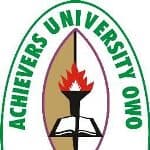 List of Courses Offered at Achievers University Owo