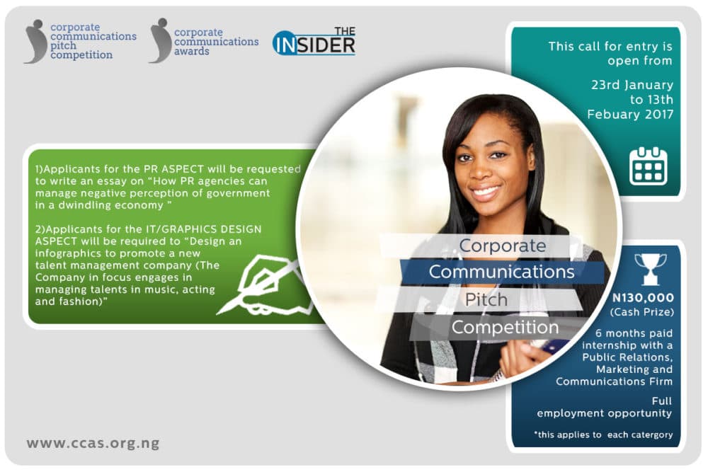 2017 Corporate Communications Pitch Competition for Nigerian Students